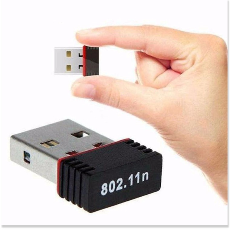 USB THU WIFI WIRELESS 802.11 NANO XỊN, BỘ THU SÓNG WIFI CỰC MẠNH VÀ ỔN ĐỊNH, MẨU MỚI BÁN CHẠY  giá tốt vn