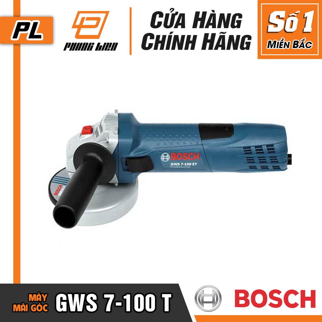 Máy Mài Góc Bosch GWS 7-100 T (100MM-720W) - Hàng Chính Hãng