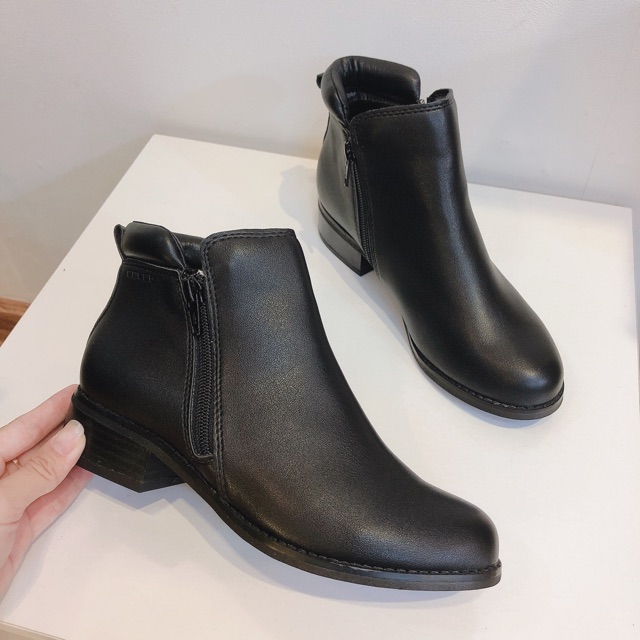 Boot cổ thấp chất da nhập xịn sò