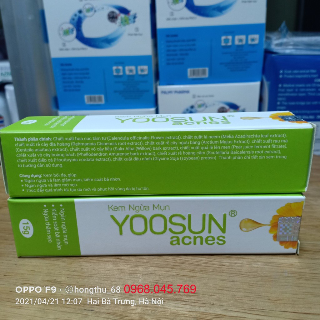 Kem ngừa mụn YOOSUN acnes tuýp 15g