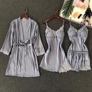 Set ngủ lụa cao cấp