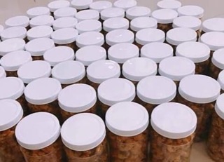 Tóp mỡ mắm lá chanh 1/2kg
