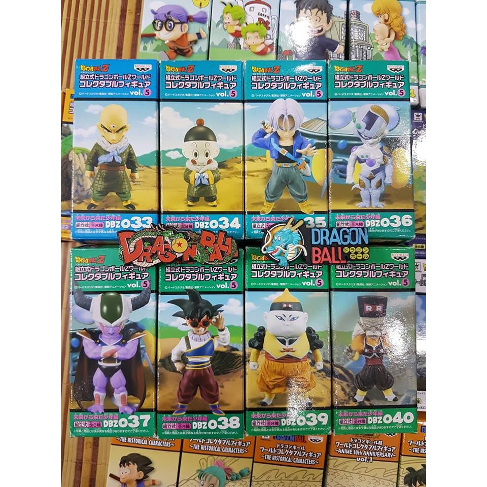 Tổng hợp Dragonball DWC, WCF lần 1