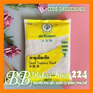 Trân châu TRẮNG hạt MINI Jade Leaf Thái Lan - Gói 400gr