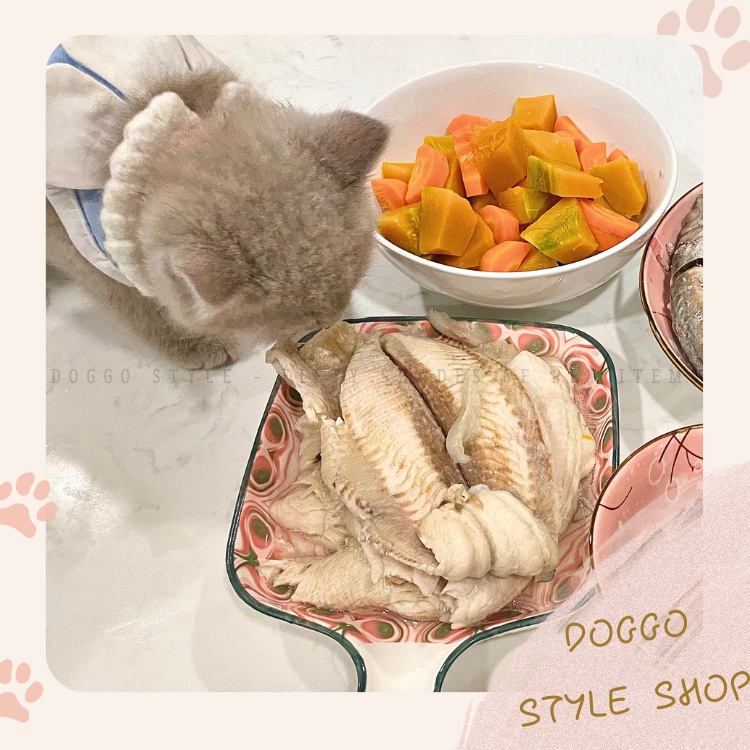 Pate Tươi Cho Mèo Vị Cá DOGGOSTYLE Homemade Cải Thiện Tiêu Hóa Đặc Biệt Dành Cho Bé Kén Ăn 250g/500g