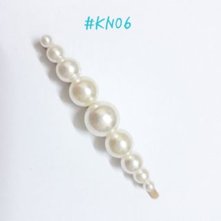 Kẹp tóc đính hạt giả ngọc trai