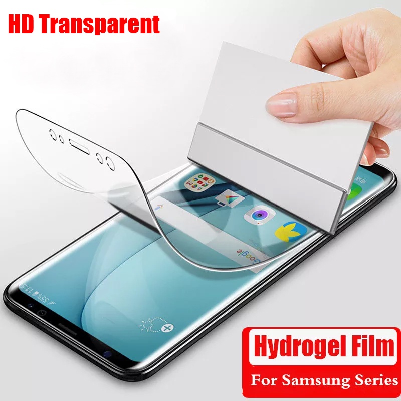Miếng Dán Màn Hình Hydrogel Cho Samsung Galaxy Note 20 Ultra 10 Lite 10+ Note 9 8 7 FE S7 Edge S10 Lite S8 S9+ S10e 5G