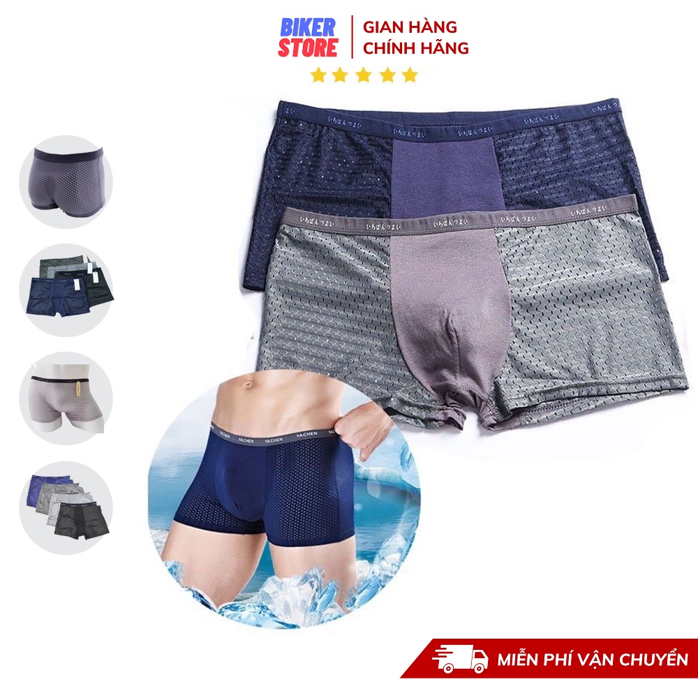 Quần Lót Nam Boxer Thông Hơi Cao Cấp - Quần Sịp Thông Hơi Đùi Nam