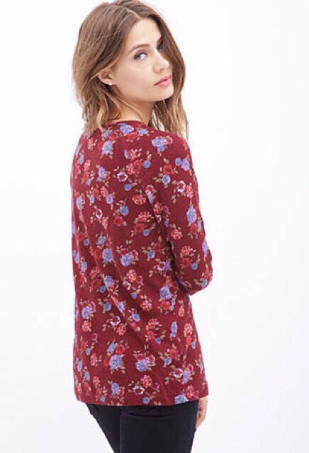 Áo bông dài tay nữ hiệu Forever21