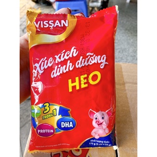 xúc xích dinh dưỡng heo Vissan- 1 bịch 5 cây