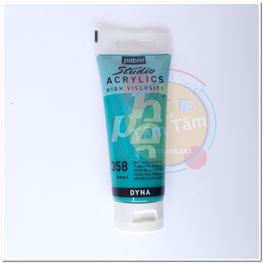 Màu acrylic Pebeo 100ml, studio acrylics Pebeo 100ml đăng lần 1/3-Dụng cụ vẽ Tâm Tâm