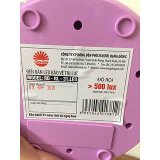 đèn học cho bé, RD-RL-31.Led rạng đông