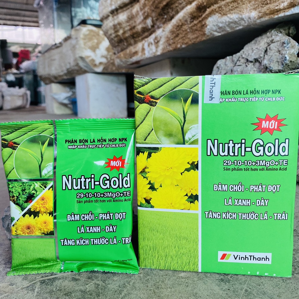 Phân bón lá NutriGold 29-10-10+TE 100g
