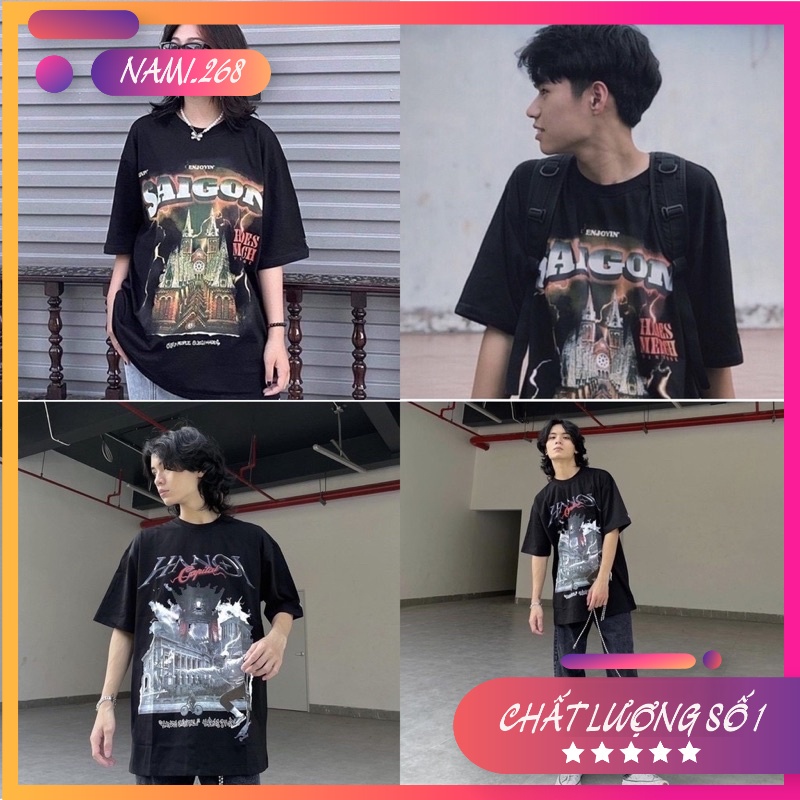 Áo Thun Local Brand Hades Sài Gòn Hà Nội Nam Nữ Tay Lỡ Unisex Ulzzang Hot