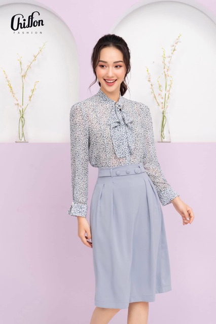 Chân váy công sở dáng dài sang chảnh, chân váy công sở | BigBuy360 - bigbuy360.vn