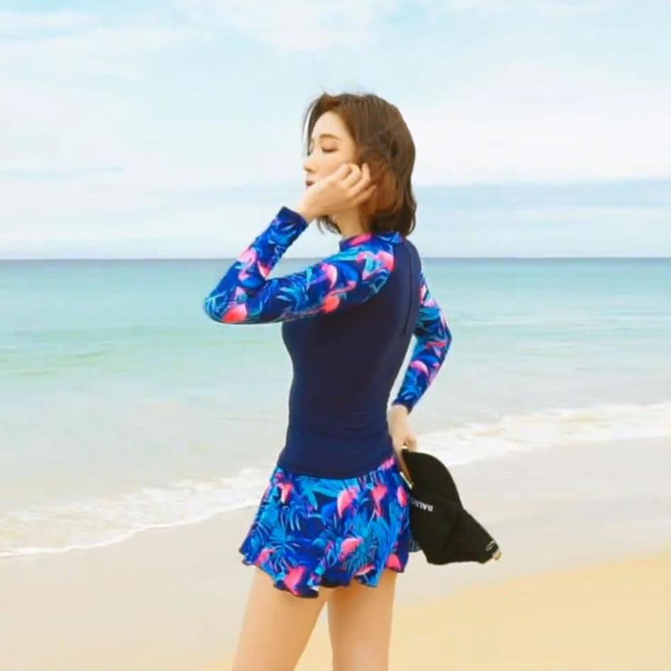 𝐂ự𝐜 𝐑ẻ XẢ 🚀 | Ảnh Thật | Đồ bơi nữ áo dài tay phối chân váy có quần short BK-356i . 2020 Sale 1 Xinh Chuẩn . ! ' ' ˇ | BigBuy360 - bigbuy360.vn