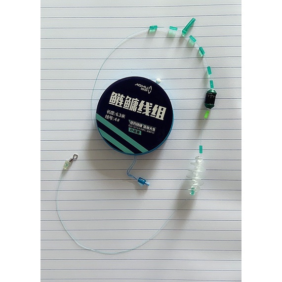 Trục Ohu làm sẵn có xoắn giữ mồi tiện dụng, đủ size_giá rẻ