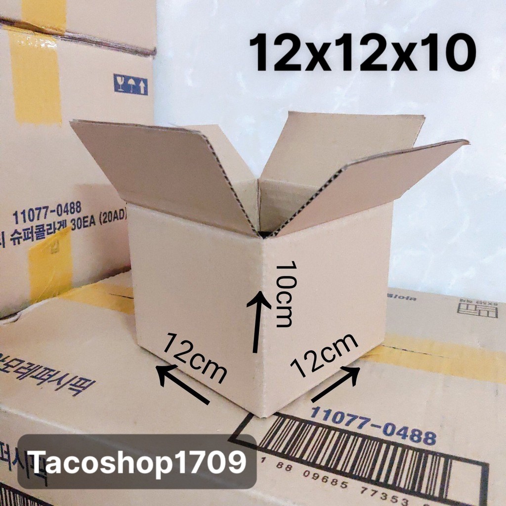 12x12x10 Hộp carton đóng hàng 20 cái
