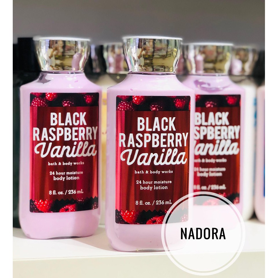 Sữa Dưỡng Thể Toàn Thân Bath and Body Works - Black Raspberry Vanilla (236ml)