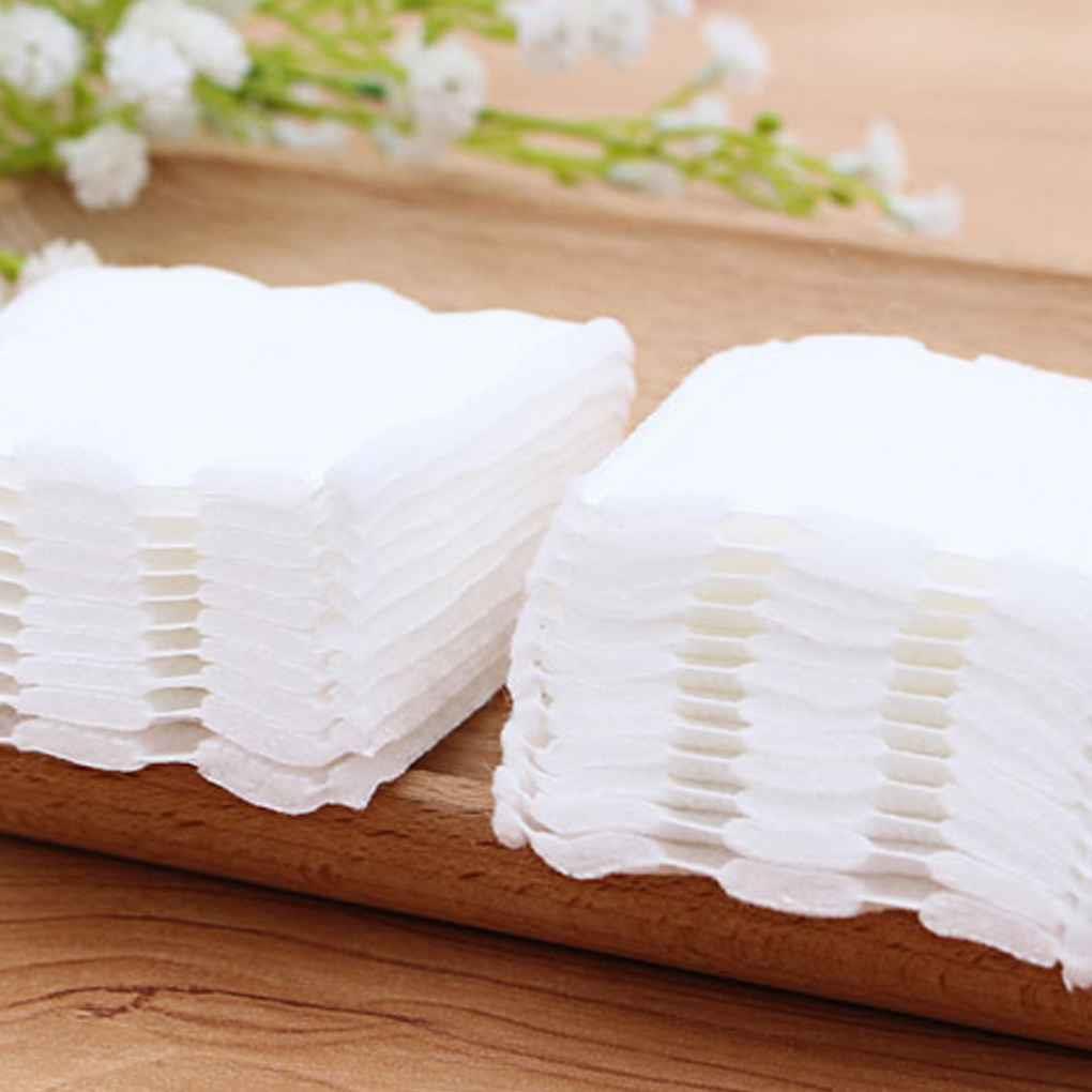 Set 50 Miếng Bông Tẩy Trang Hai Mặt Dạng Nén ff86