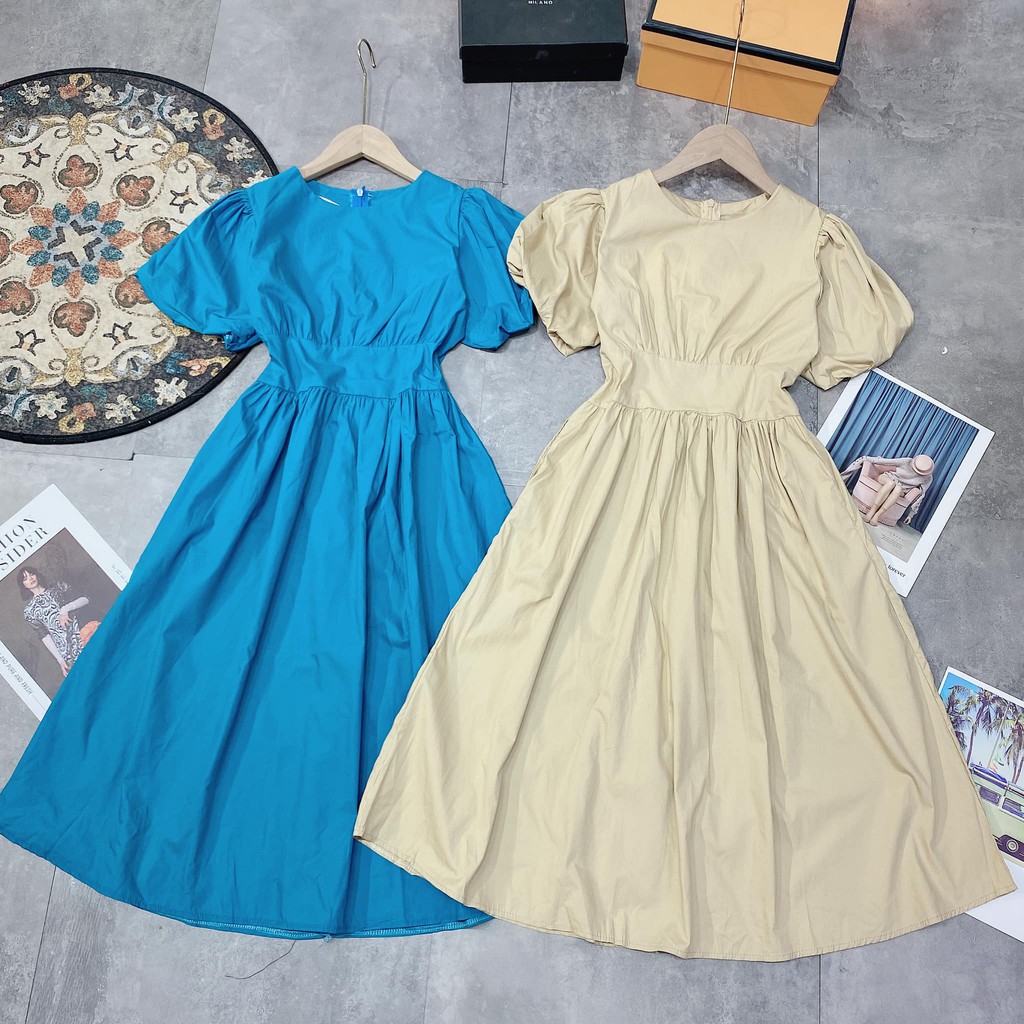 Váy thô trơn CHÍT EO mã 155 (kèm ảnh thật,video) | BigBuy360 - bigbuy360.vn