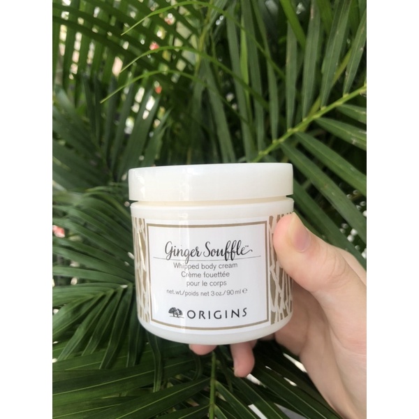 [ORIGINS] Cặp dưỡng thể- sữa tắm gừng xả thư giãn ORIGINS Ginger Souffle Whipped Ginger Burst Savory