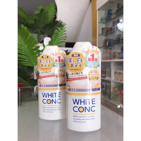 Sữa Tắm Trắng Da White Conc Vitamin C 360M