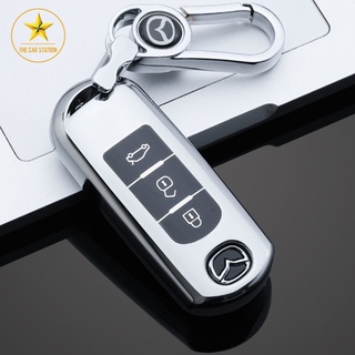 [MAZDA] - Bao da bọc chìa khóa xe hơi ô tô Mazda - Móc chìa khóa ô tô - Bọc chìa khóa ô tô đẳng cấp - Mẫu 7