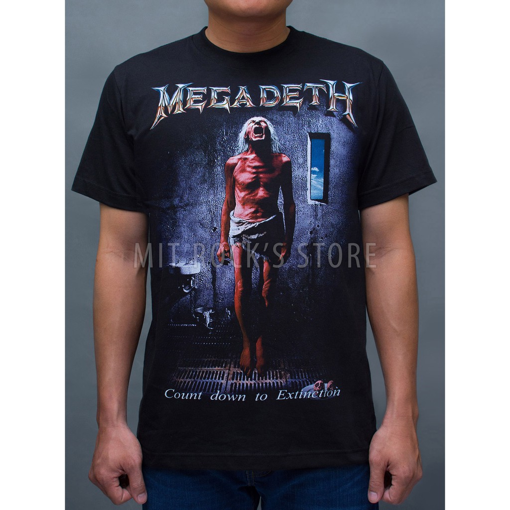 Áo Megadeth - Rock band tee - Áo Rock - Size S, M, L, XL, XXL - Áo Thái Lan