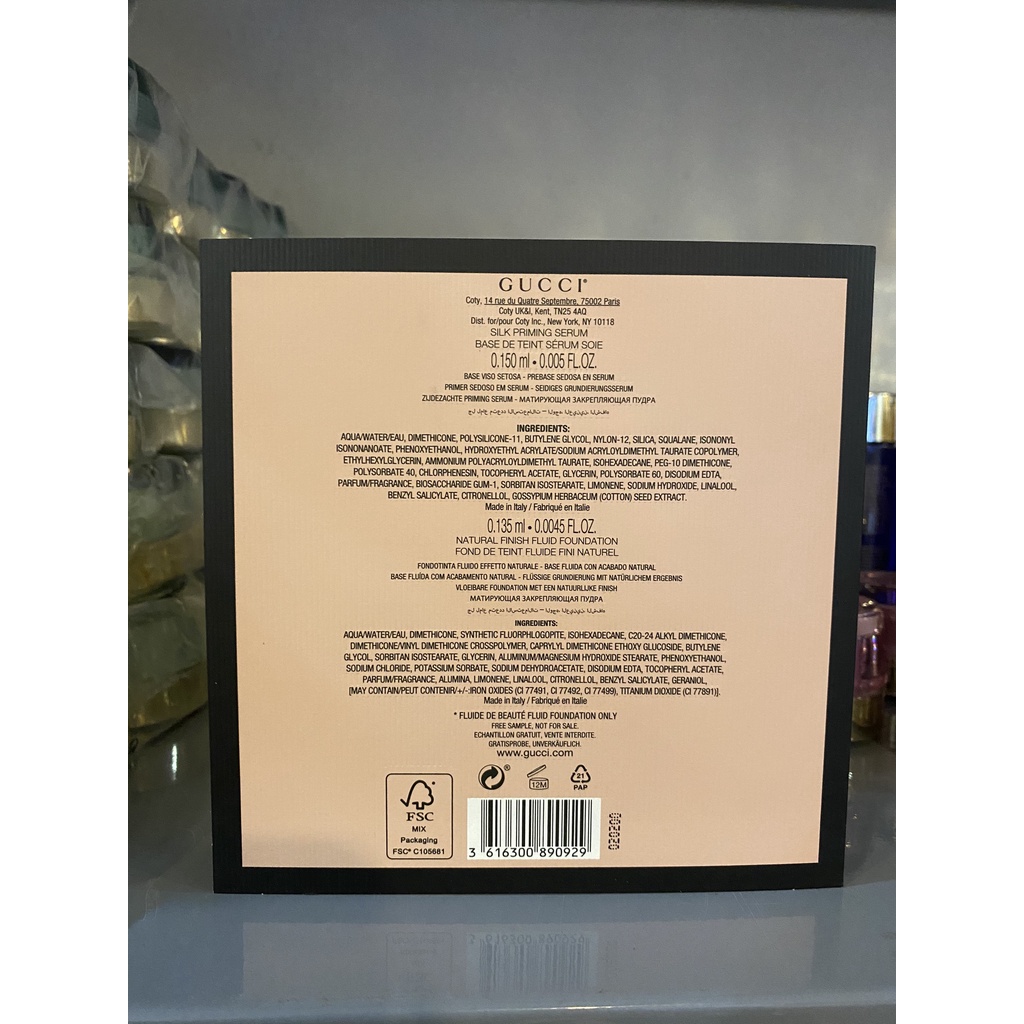 [ QUÀ TẶNG SEPHORA ] Mẫu thử Kem nền Gucci Beauty | BigBuy360 - bigbuy360.vn