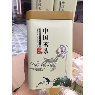 Vỏ hộp thiếc đựng chè (trà), đóng giỏ quà, sắp lễ tráp cưới hỏi