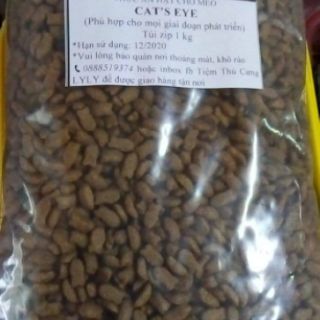 THỨC ĂN HẠT CAT'S EYE TÚI ZIP 1KG
