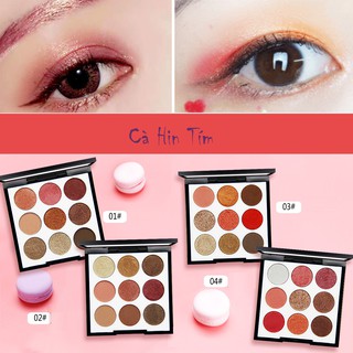 [Đủ Màu] Bảng Phấn Mắt 9 Ô Màu NOVO Smooth Eyeshadow Palette No 5168