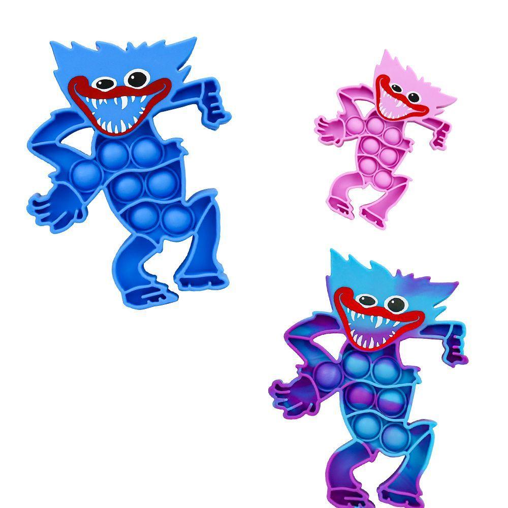 Rebuy1 Đồ Chơi Fidget Spinner BằNg Silicon HìNh Anime Huggy Wuggy ThờI Trang LàM Quà Sinh NhậT