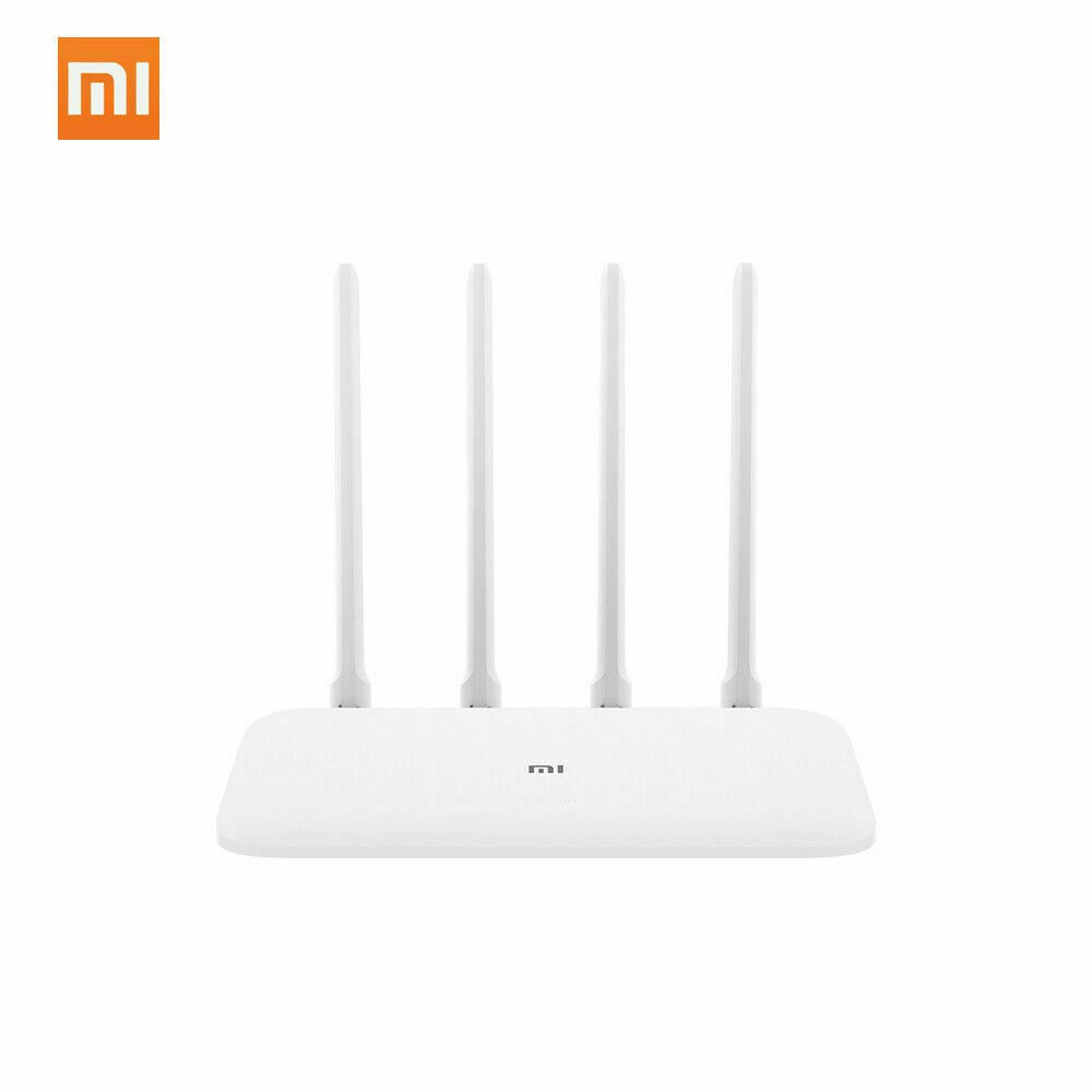 Bộ Định Tuyến Không Dây Xiaomi Mi 4a 2.4ghz + 5ghz Wifi High Gain 4 Ăng Ten Ipv6 100% Chính Hãng