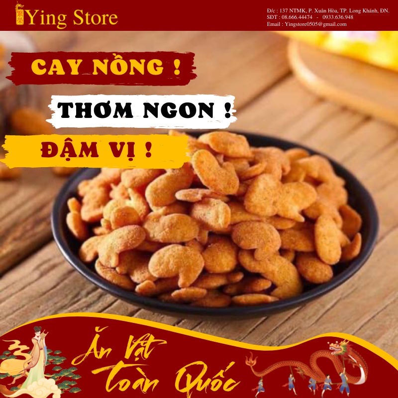 Bim Bim Đùi Gà Cay Bịch 30g Snack Đùi gà Giòn Cay Đồ Ăn Vặt Trung Hoa YingStore