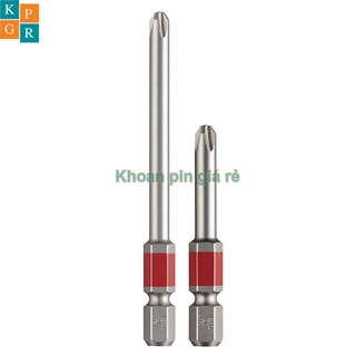 KPGR Mũi vít 4 cạnh phủ crom chuôi lục giác Vessel