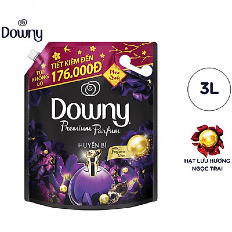 Nước xả vải Downy Huyền bí 3,0L