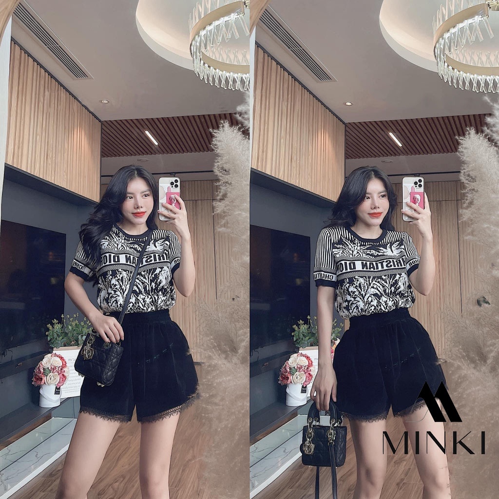 QUẦN SOOC ĐÙI NHUNG MỀM SANG CHẢNH - CHẤT LIỆU NHUNG PHA REN THU ĐÔNG 2021 - HÀNG LOẠI 1 CHẤT LƯƠNG CAO - MÀU ĐEN | BigBuy360 - bigbuy360.vn