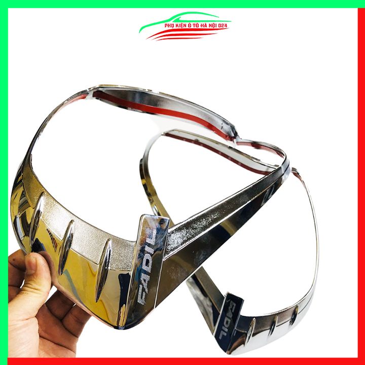 Ốp viền đèn pha hậu mạ crom Fadil 2019-2022 chống trầy trang trí bảo vệ xe