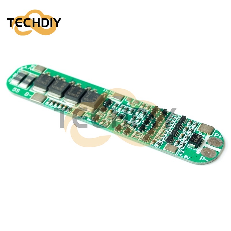 Bộ 5 Bảng Mạch Bảo Vệ Pin Năng Lượng Mặt Trời Chống Sạc Lại 21V 18.5V 18650 15A 25A Chuyên Dụng