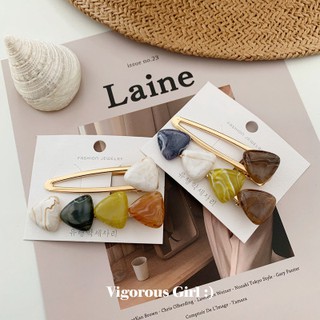 Kẹp tóc vân đá sang chảnh