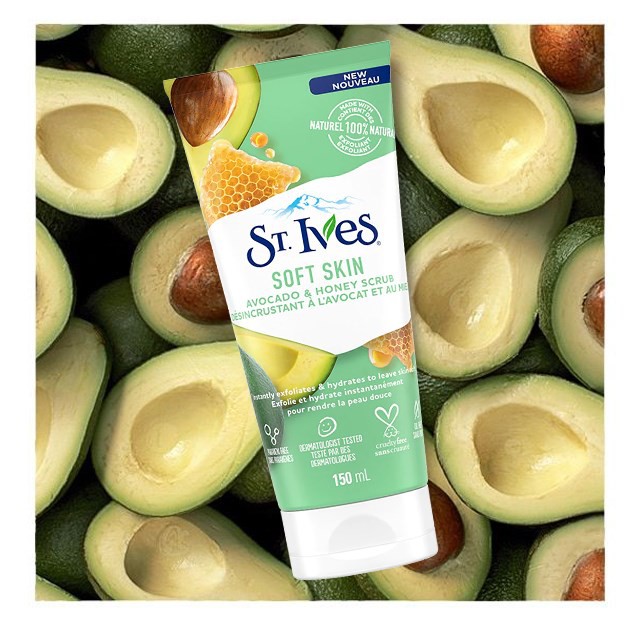 Sữa Rửa Mặt Tẩy Tế Bào Chết St.Ives Avocado & Honey Face Scrub