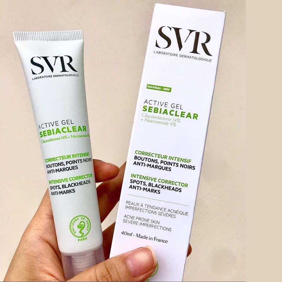 ✅ Kem Dưỡng Giảm Mụn Và Kiểm Soát Dầu SVR Sebiaclear Active 40ml