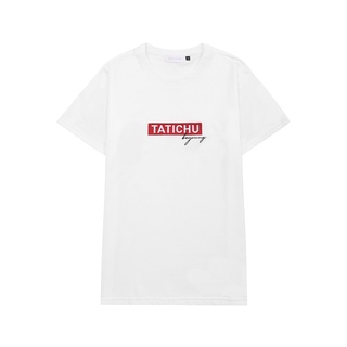 Áo thun basic thêu chữ TATICHU nền đỏ