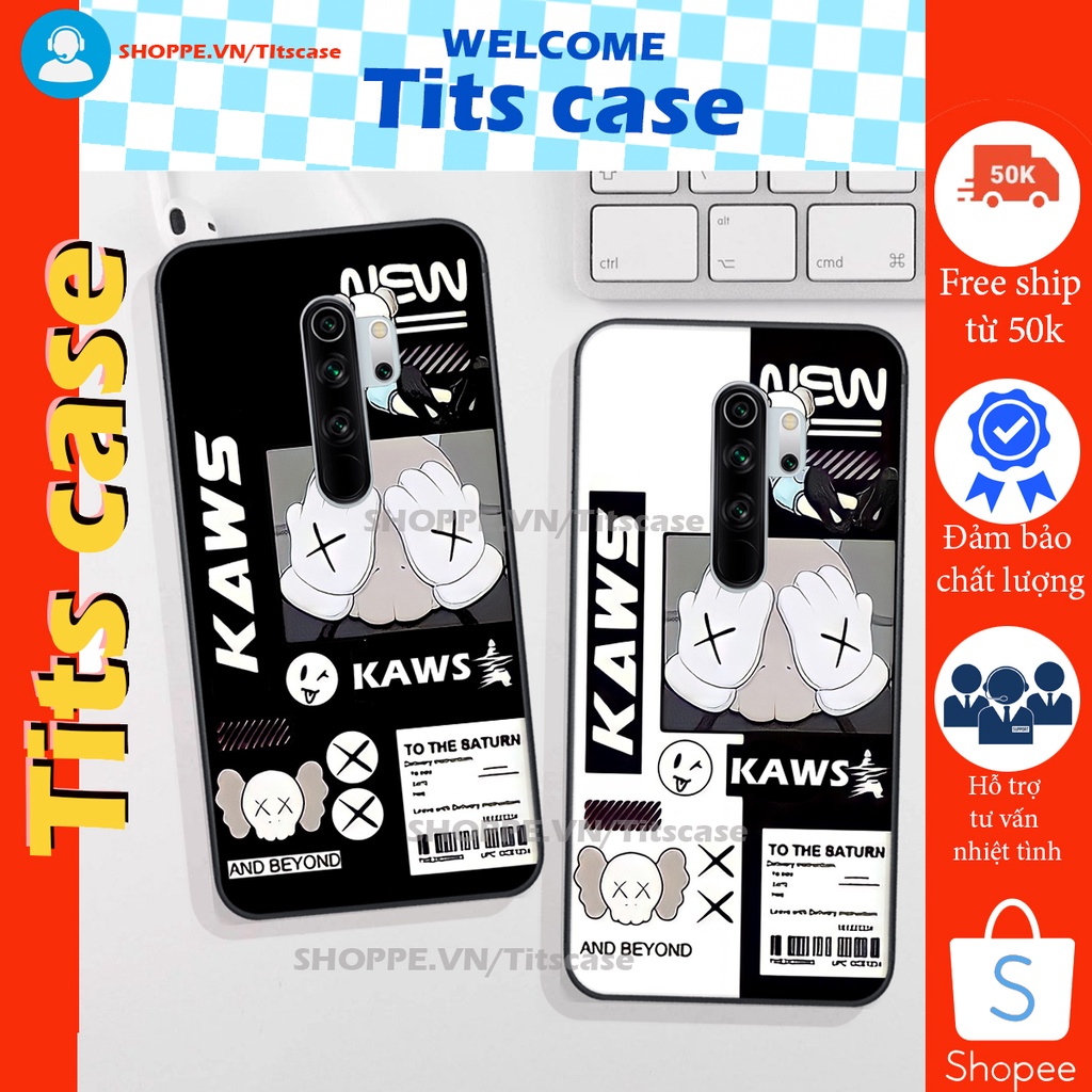 Ốp lưng Xiaomi REDMI NOTE 8 PRO in hình GẤU K@WS- BE@R COOL-CỰC XINH-RẺ-BỂN -ĐẸP