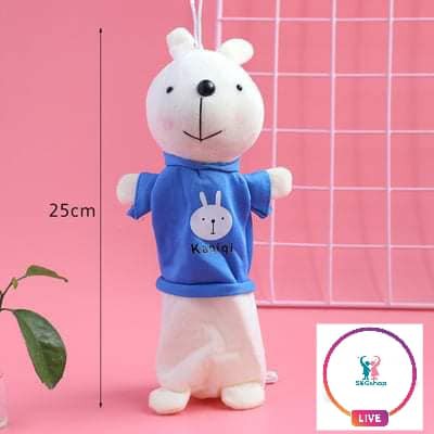 Túi đựng bút vải thỏ bông, túi đựng viết cute đồ dùng học tập dễ thương văn phòng phẩm làm quà tặng học sinh