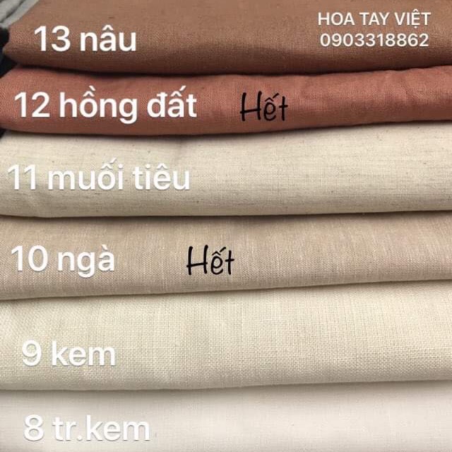 vải linen bột