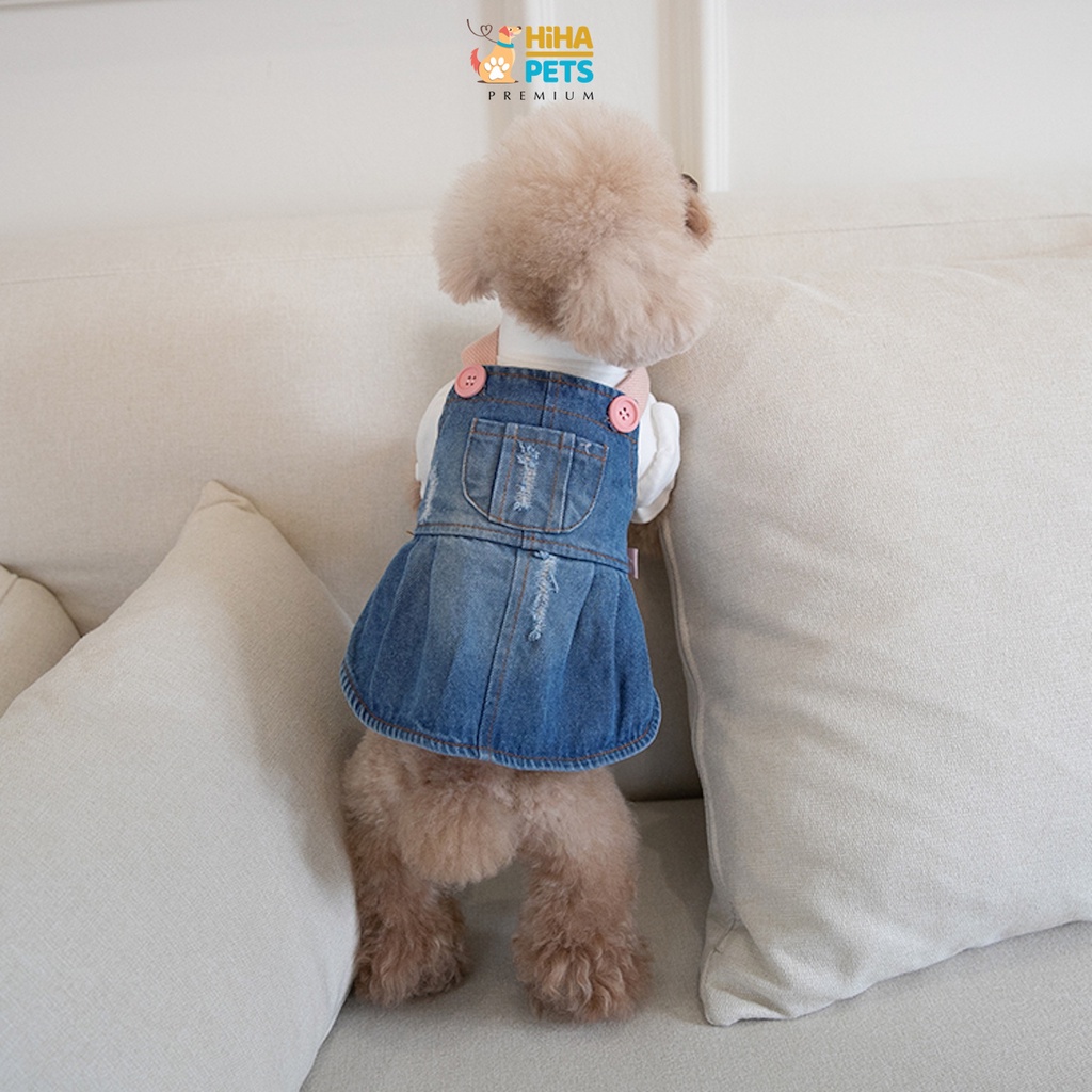 Yếm Cho Cún Mèo Chất Vải Cao Cấp Mặc Mát Mẻ Mùa Hè 2022 Quần Áo Thú Cưng Thời Trang Hàn Quốc Hihapet.