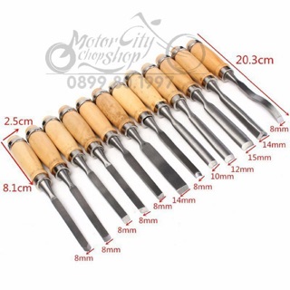 Bộ đục gỗ 12 món cao cấp